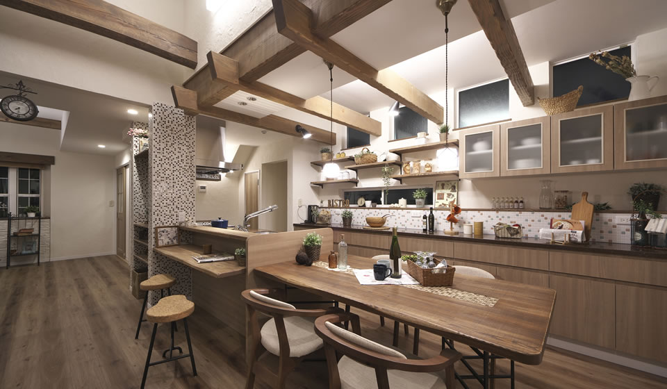 レトロでお洒落 “好きなものに囲まれて暮らす”